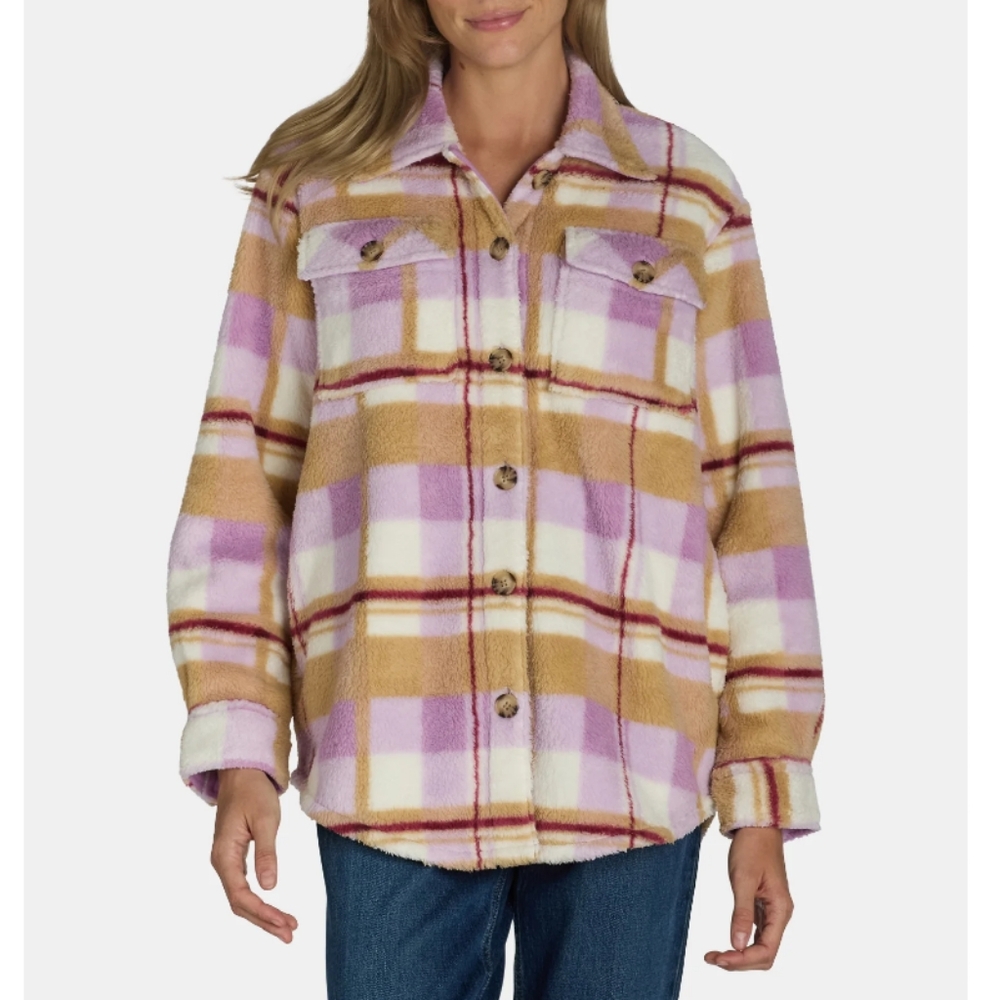 ✨🆕✨ Women's Faux Shearling Shacket